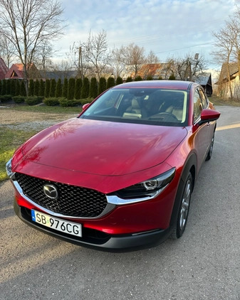 Mazda CX-30 cena 129900 przebieg: 53000, rok produkcji 2021 z Orzysz małe 29